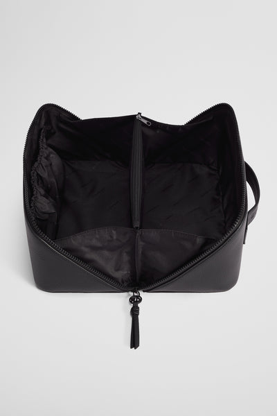 Branded Detail Large Convertible Cosmetic Case
