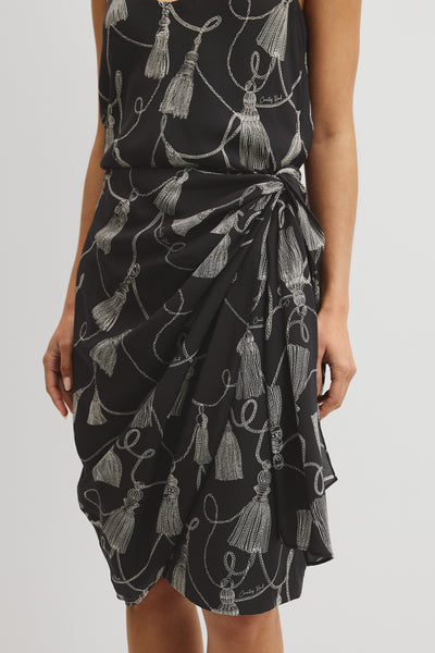 Print Sarong Skirt