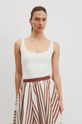 Scoop Neck Knit Tank