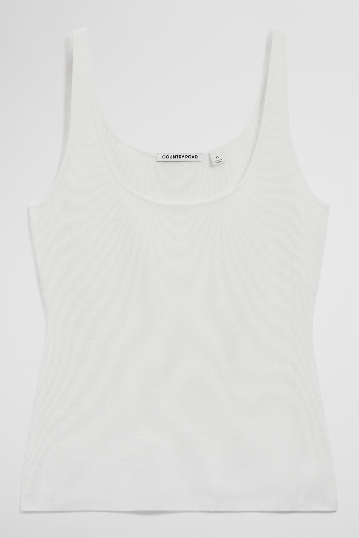 Scoop Neck Knit Tank