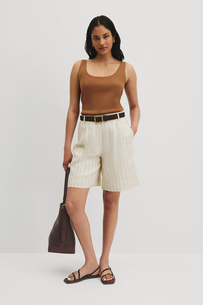 Scoop Neck Knit Tank