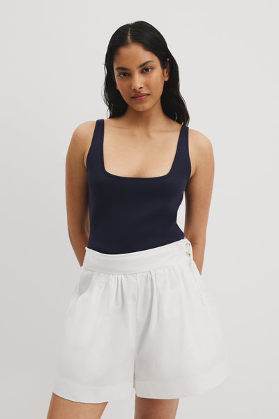 Scoop Neck Knit Tank