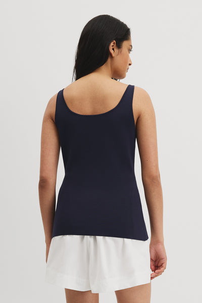 Scoop Neck Knit Tank
