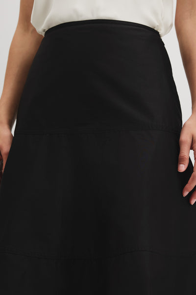 Panelled Midi Skirt