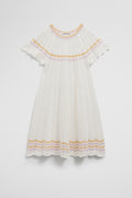 Australian Cotton Short Sleeve Crochet T-Shirt Dress