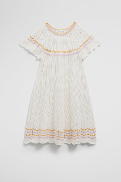 Australian Cotton Short Sleeve Crochet T-Shirt Dress