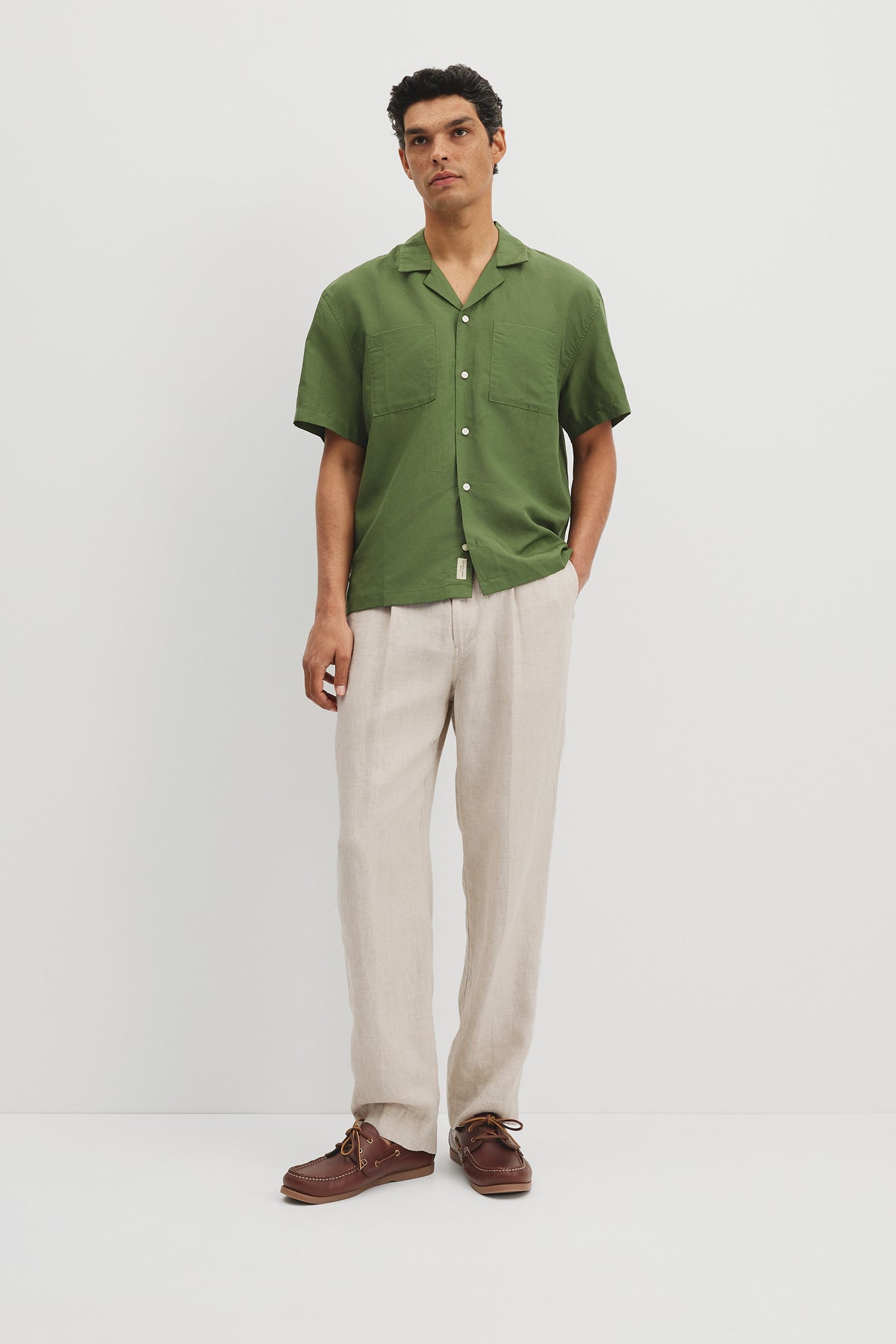 Boxy Fit Pocket Shirt
