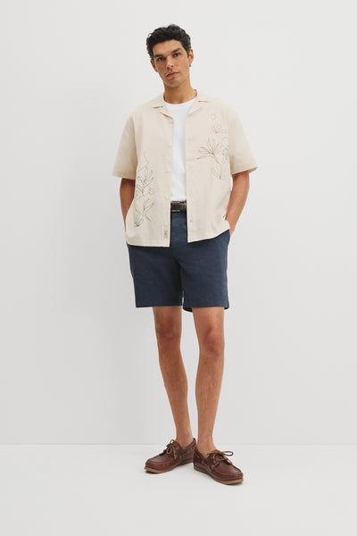 Relaxed Fit Rainforest Embroidered Shirt