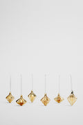 Orion Glass Bauble Set of 6