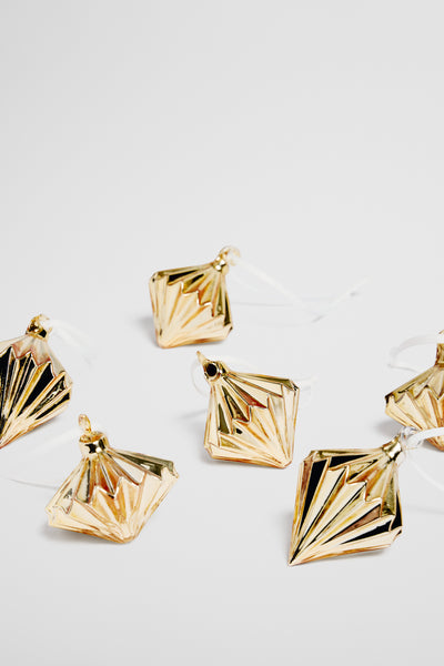 Orion Glass Bauble Set of 6