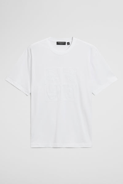 Australian Cotton Embroidered Graphic T-Shirt