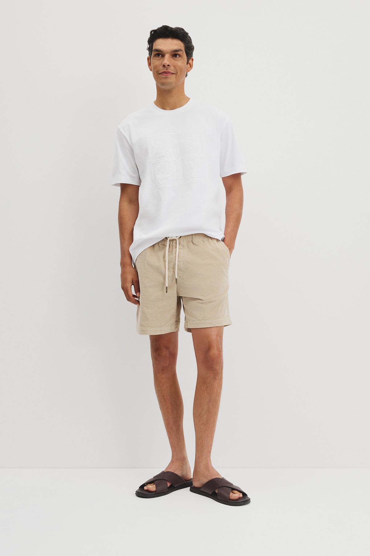 Australian Cotton Embroidered Graphic T-Shirt