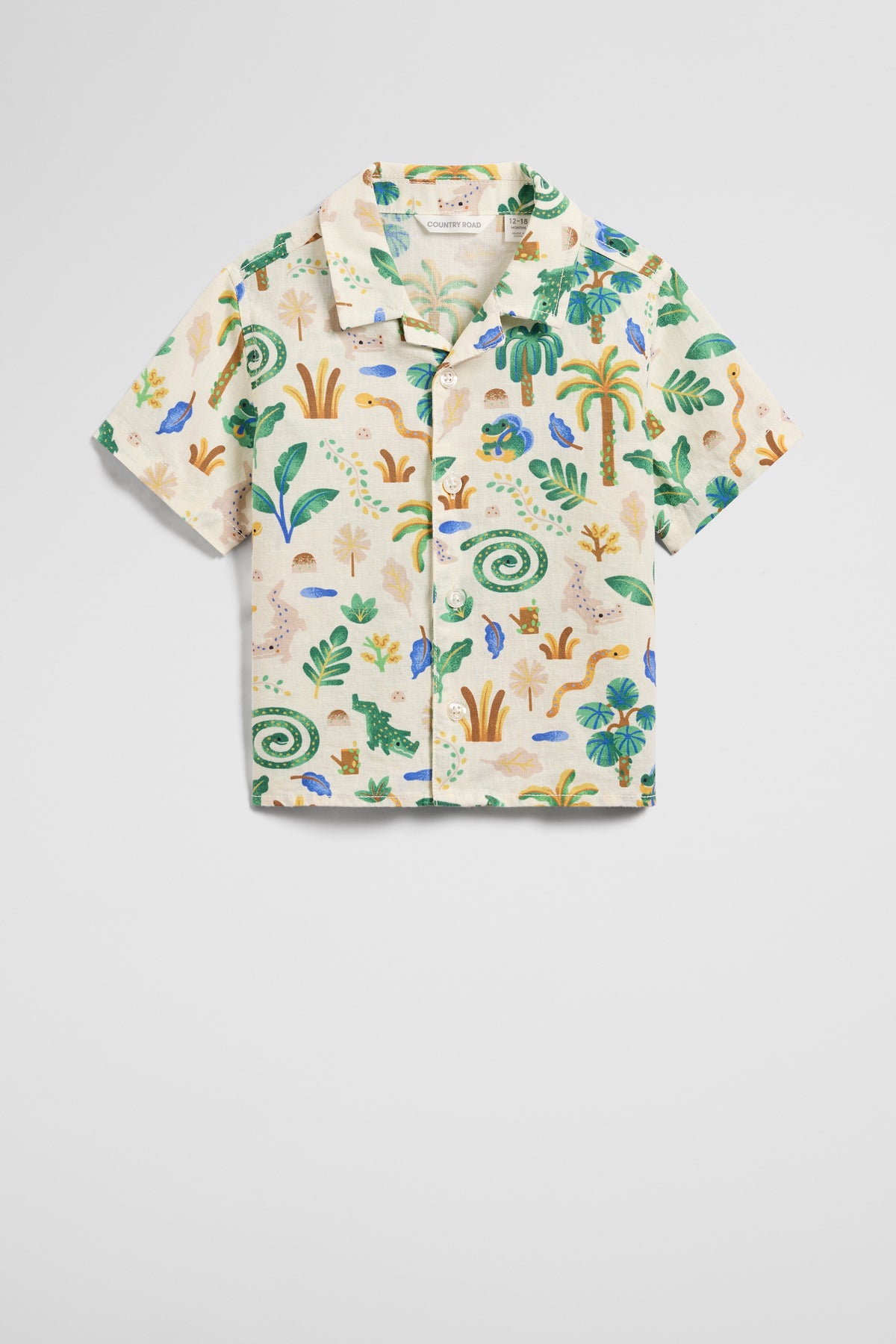 Short Sleeve Print Shirt