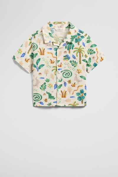 Short Sleeve Print Shirt