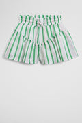 Stripe Frill Short