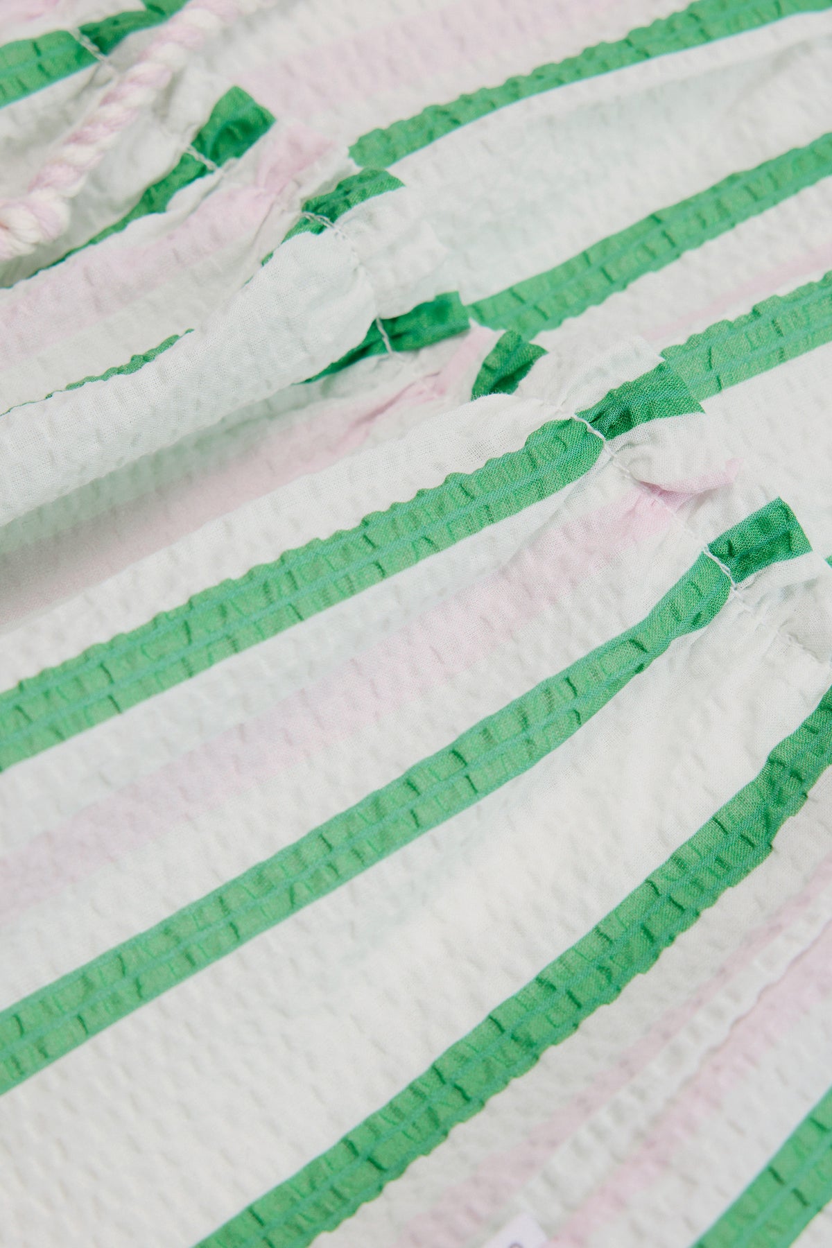 Stripe Frill Short