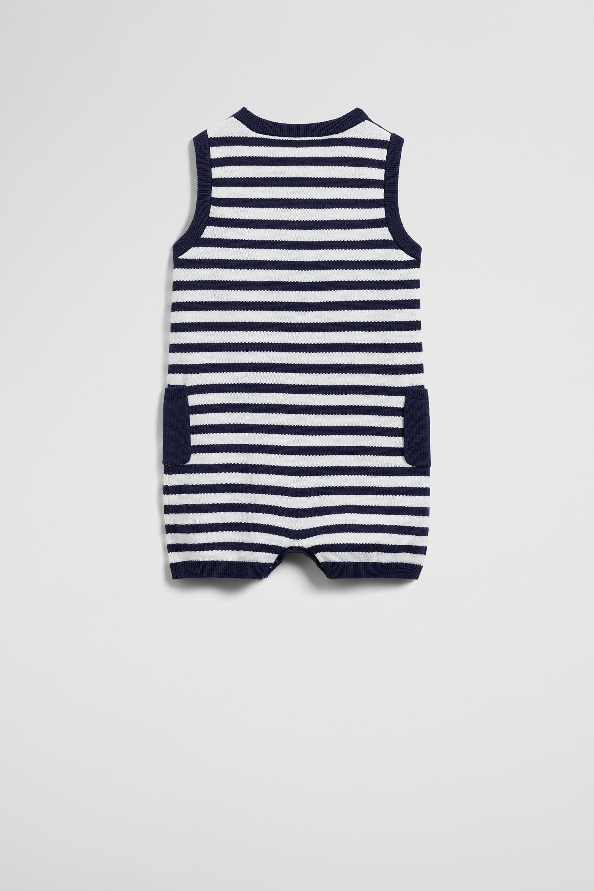 Stripe Knit Romper