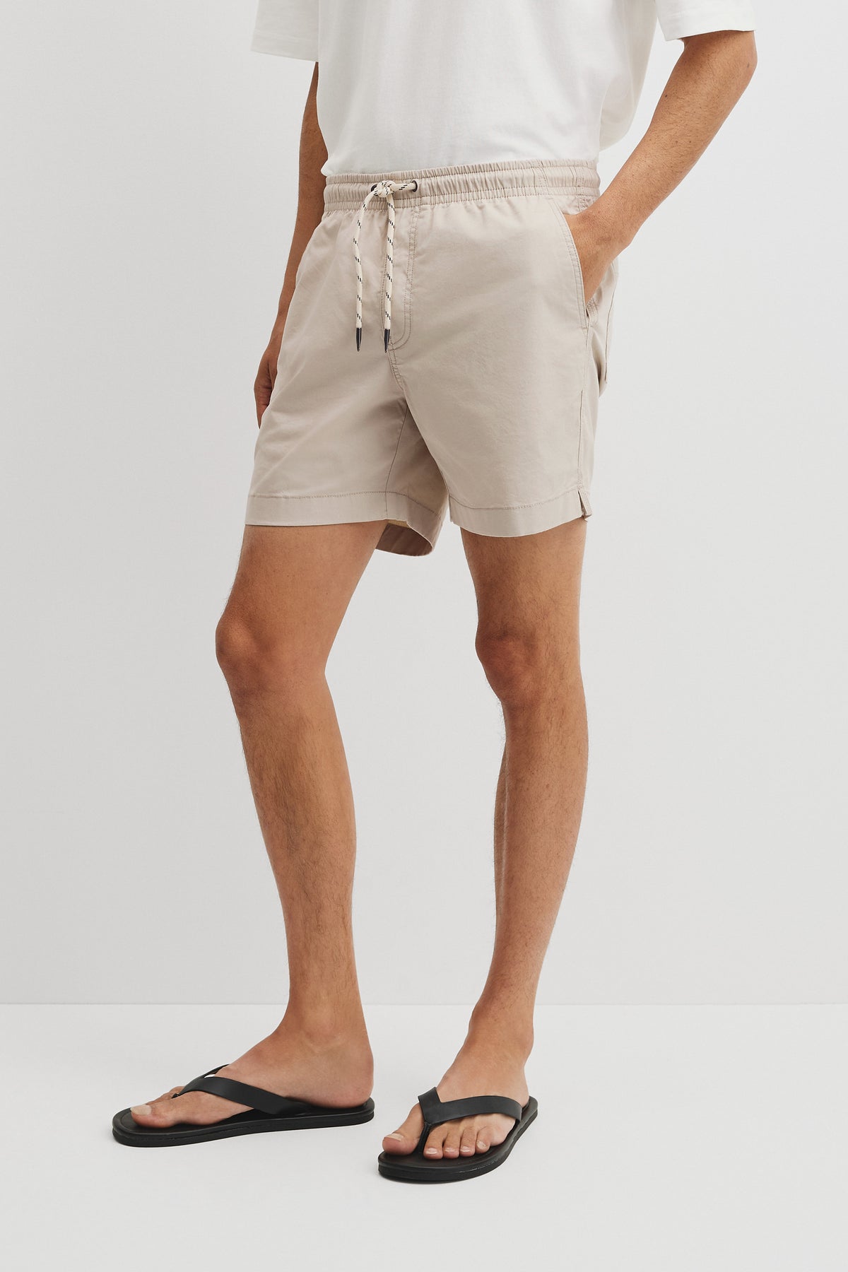 Cotton Drawcord Short