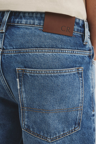 Relaxed Fit Denim Short