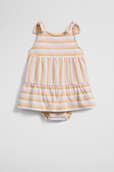 Australian Cotton Sleeveless Print Romper Dress