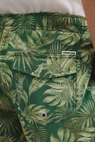 Rainforest Print Swim Short