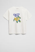 Australian Cotton Relaxed Fit Short Sleeve Banana T-Shirt