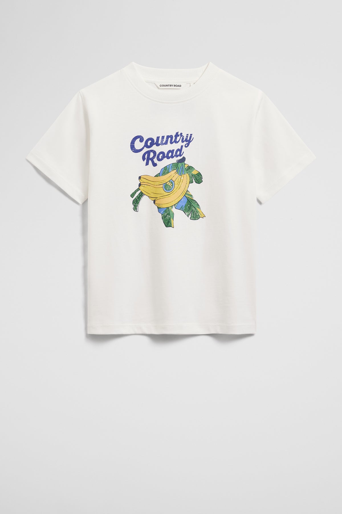 Australian Cotton Relaxed Fit Short Sleeve Banana T-Shirt