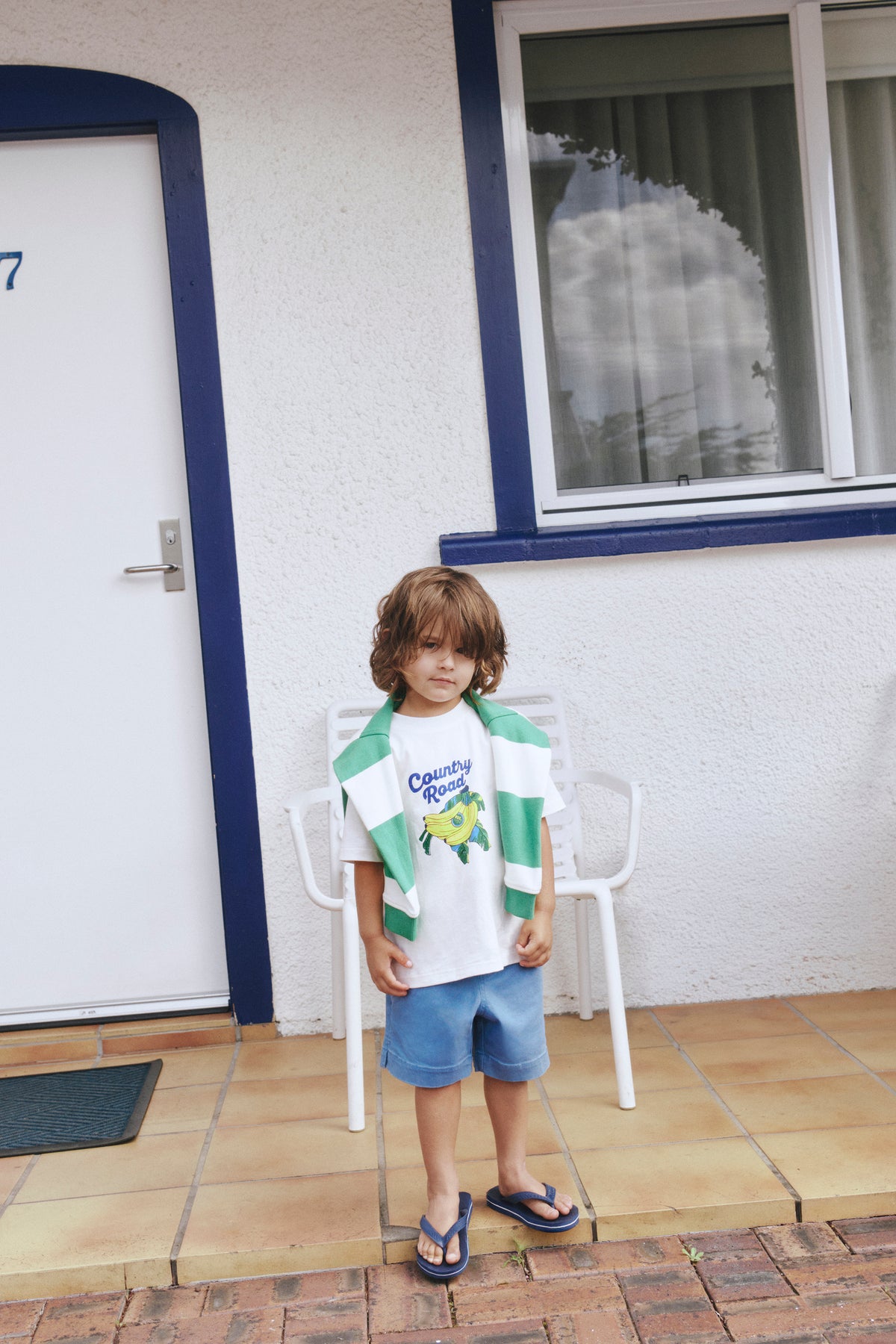 Australian Cotton Relaxed Fit Short Sleeve Banana T-Shirt