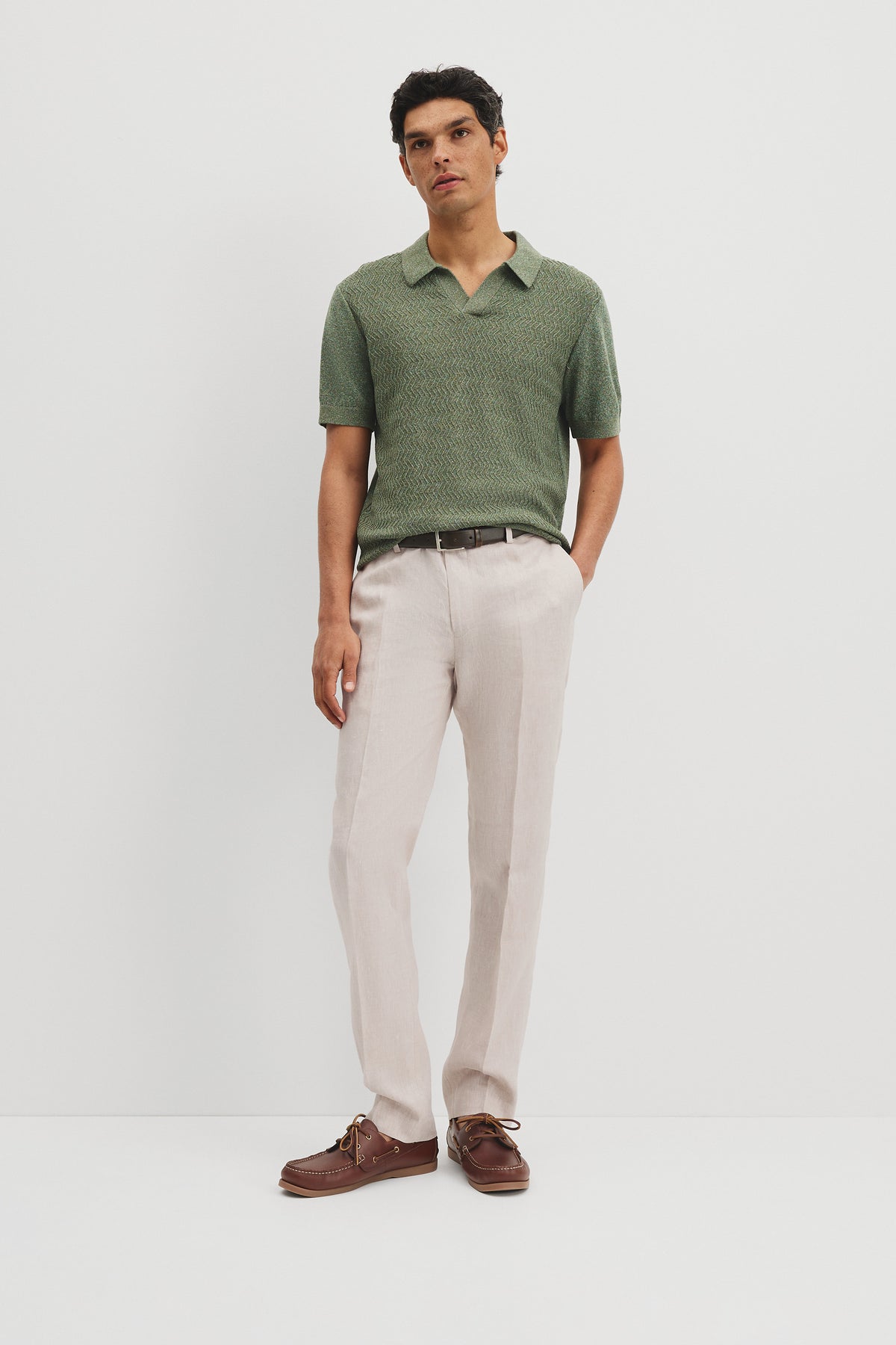 Wave Trophy Neck Polo