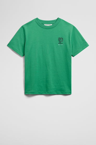 Australian Cotton Relaxed Fit Short Sleeve Jungle Print T-Shirt