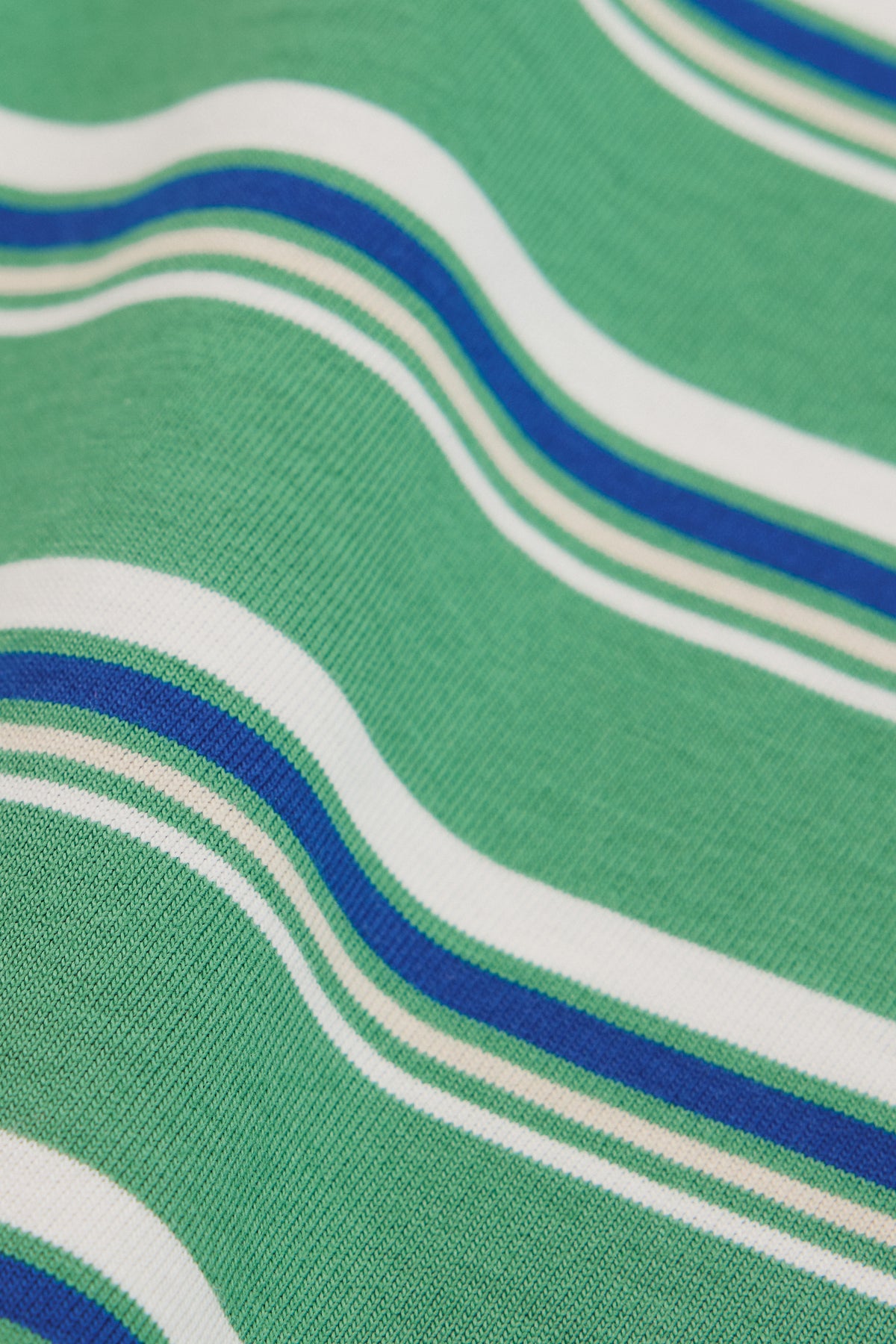 Australian Cotton Oversized Short Sleeve Stripe T-Shirt