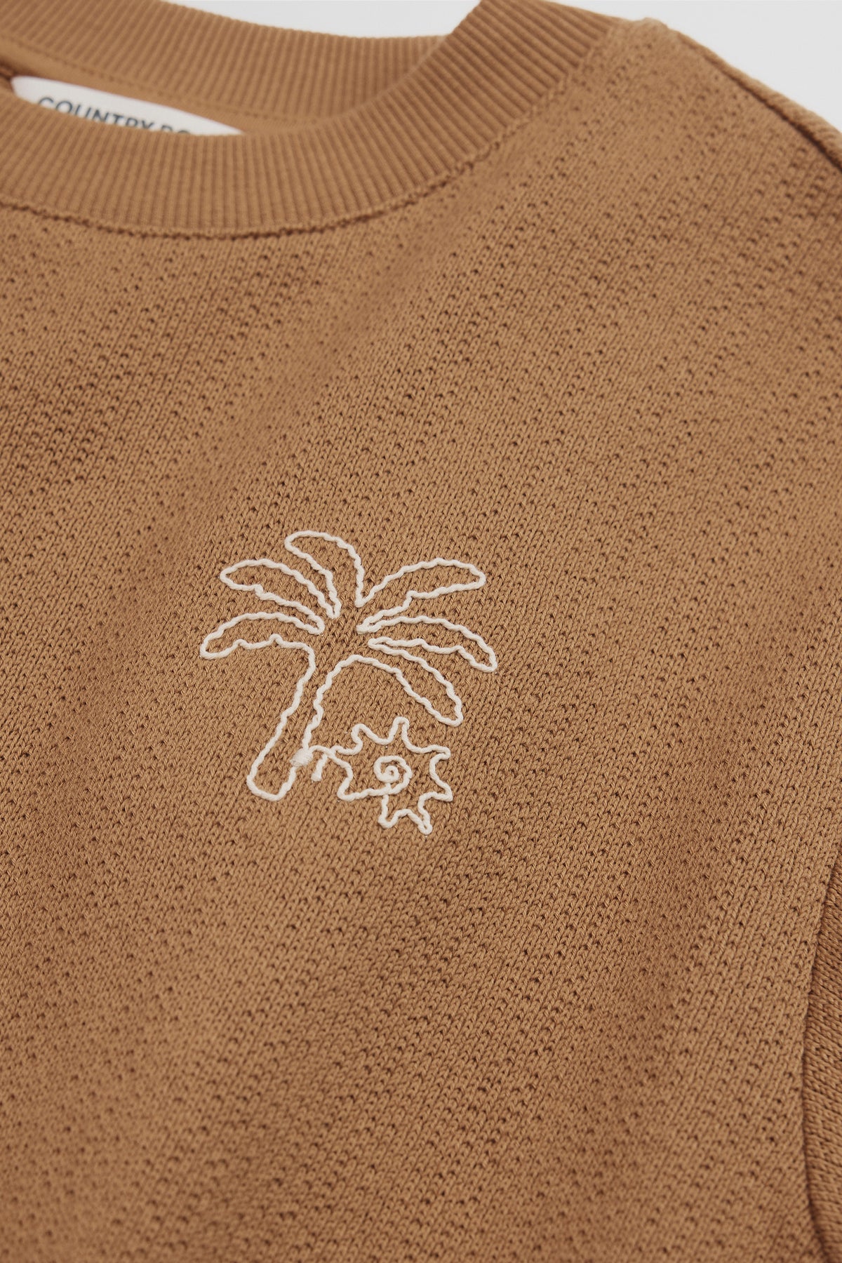 Teen Short Sleeve Textured Palm T-Shirt