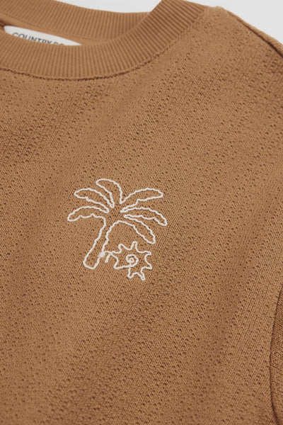 Teen Short Sleeve Textured Palm T-Shirt