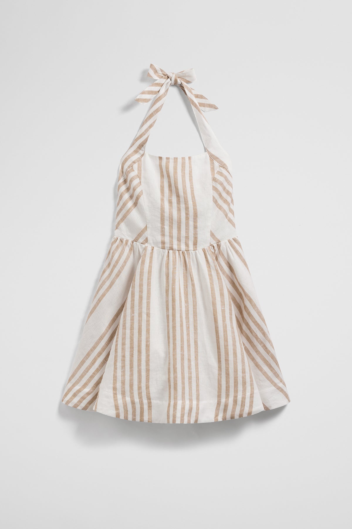 Teen Sleeveless Halter Dress