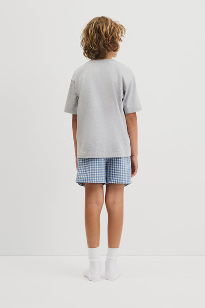Teen Australian Cotton Short Sleeve Boxer Pyjama Set