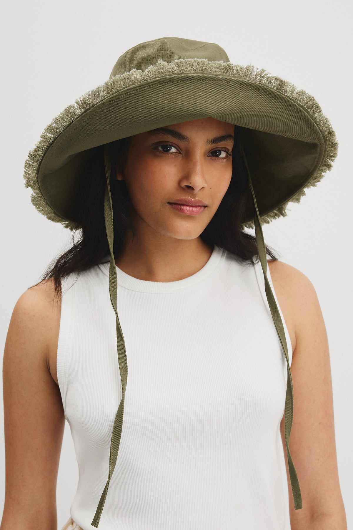 Australian Cotton Fringe Bucket Hat