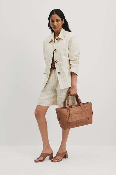 Clover Woven Tote