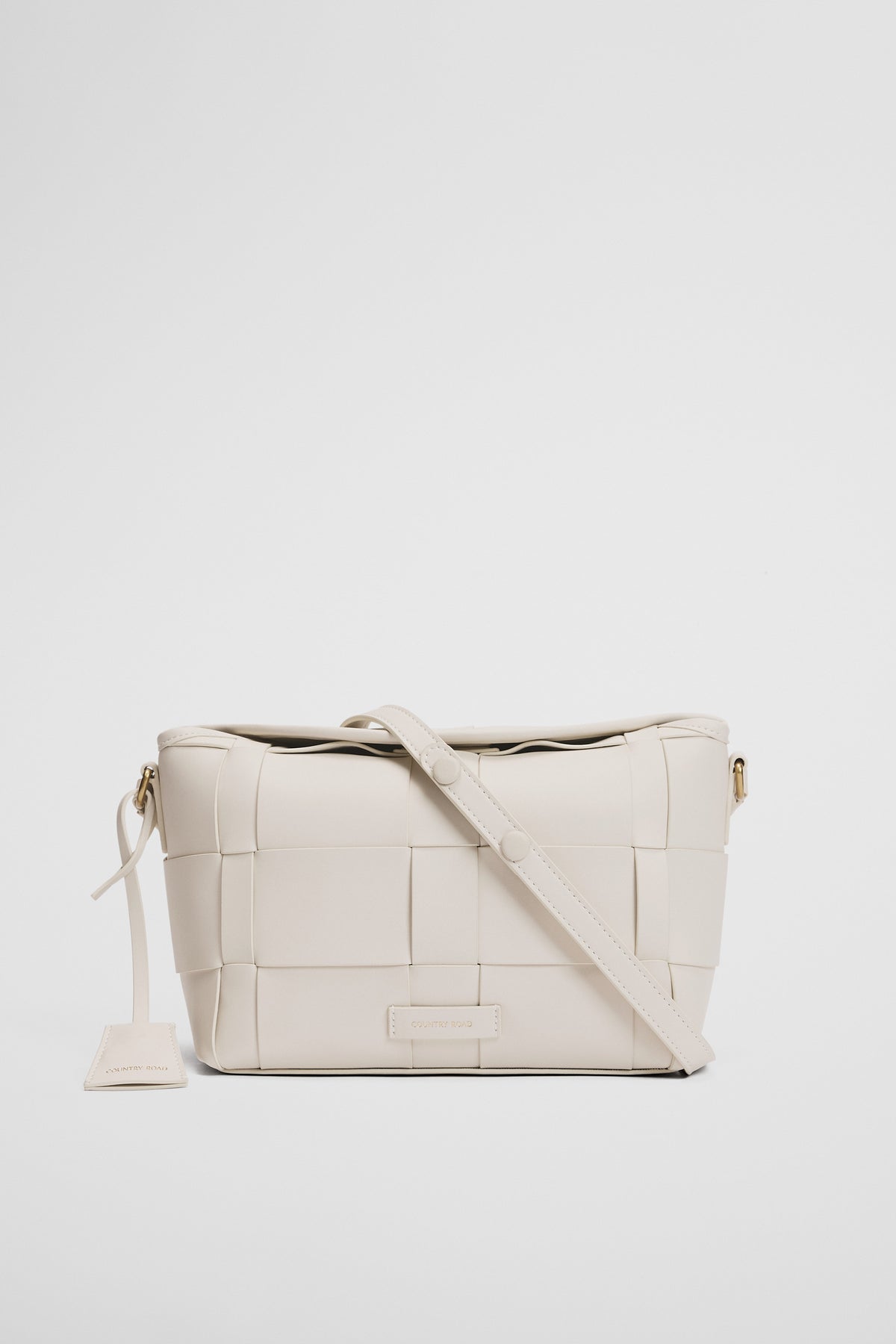 Clover Woven Crossbody
