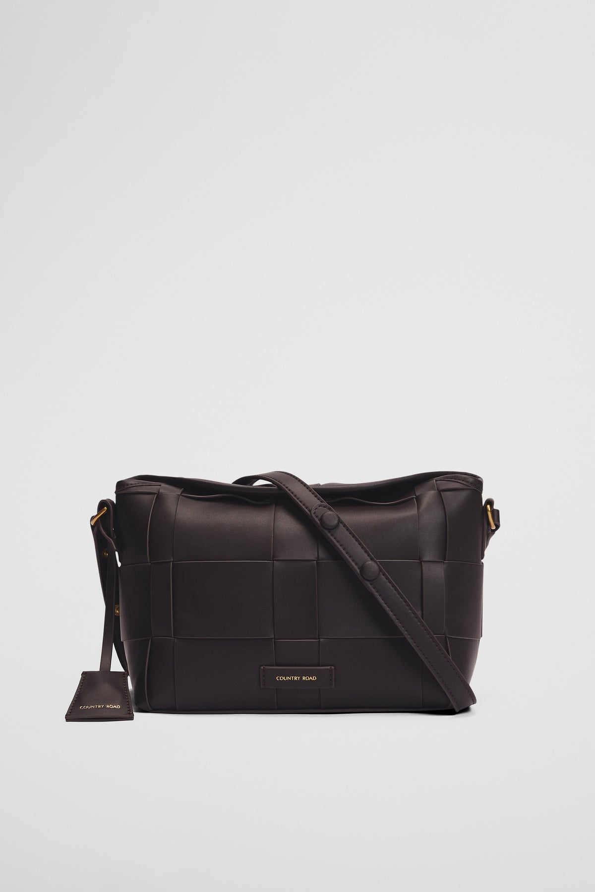 Clover Woven Crossbody