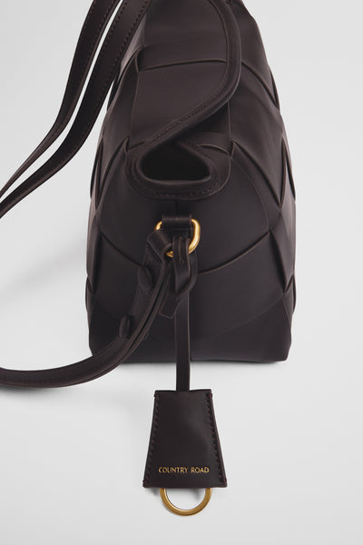 Clover Woven Crossbody