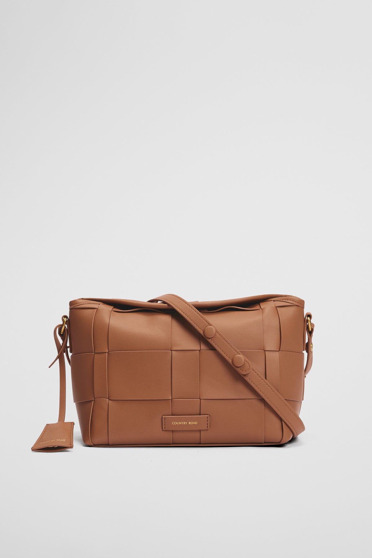 Clover Woven Crossbody