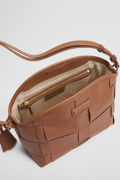 Clover Woven Crossbody