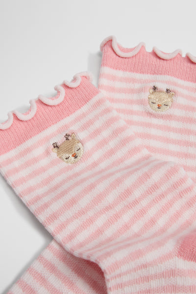 Reindeer Christmas Sock