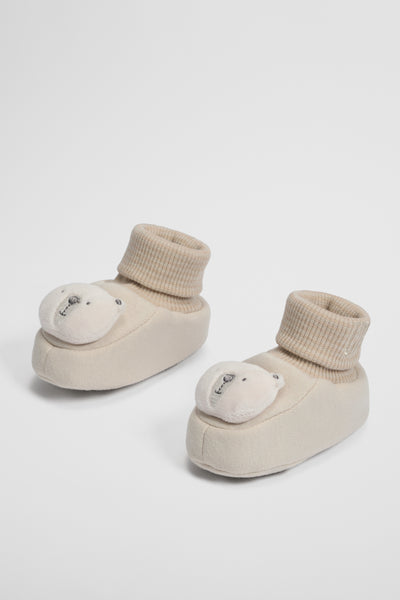 Animal Pom Bootie