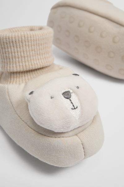 Animal Pom Bootie