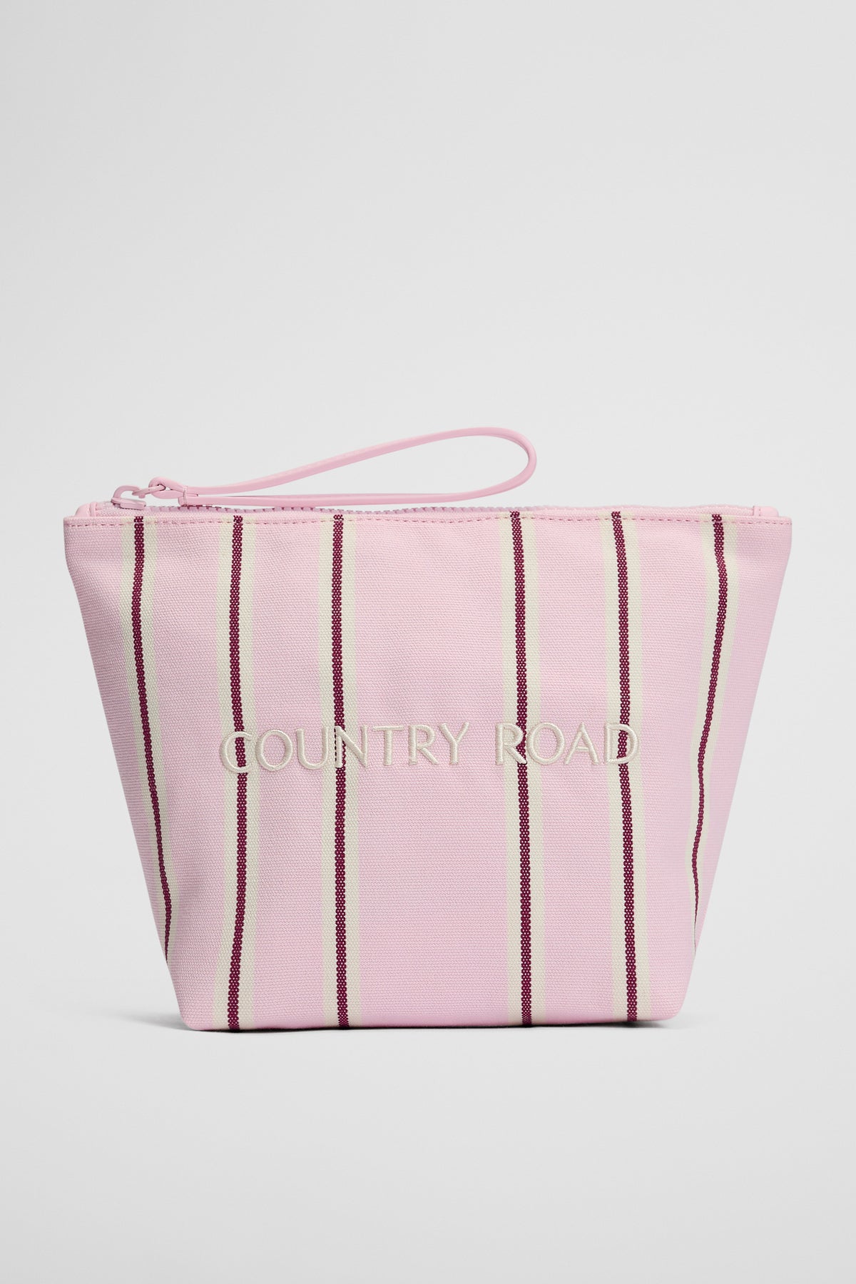 Australian Cotton Embroidered Heritage Tri Cosmetic Case