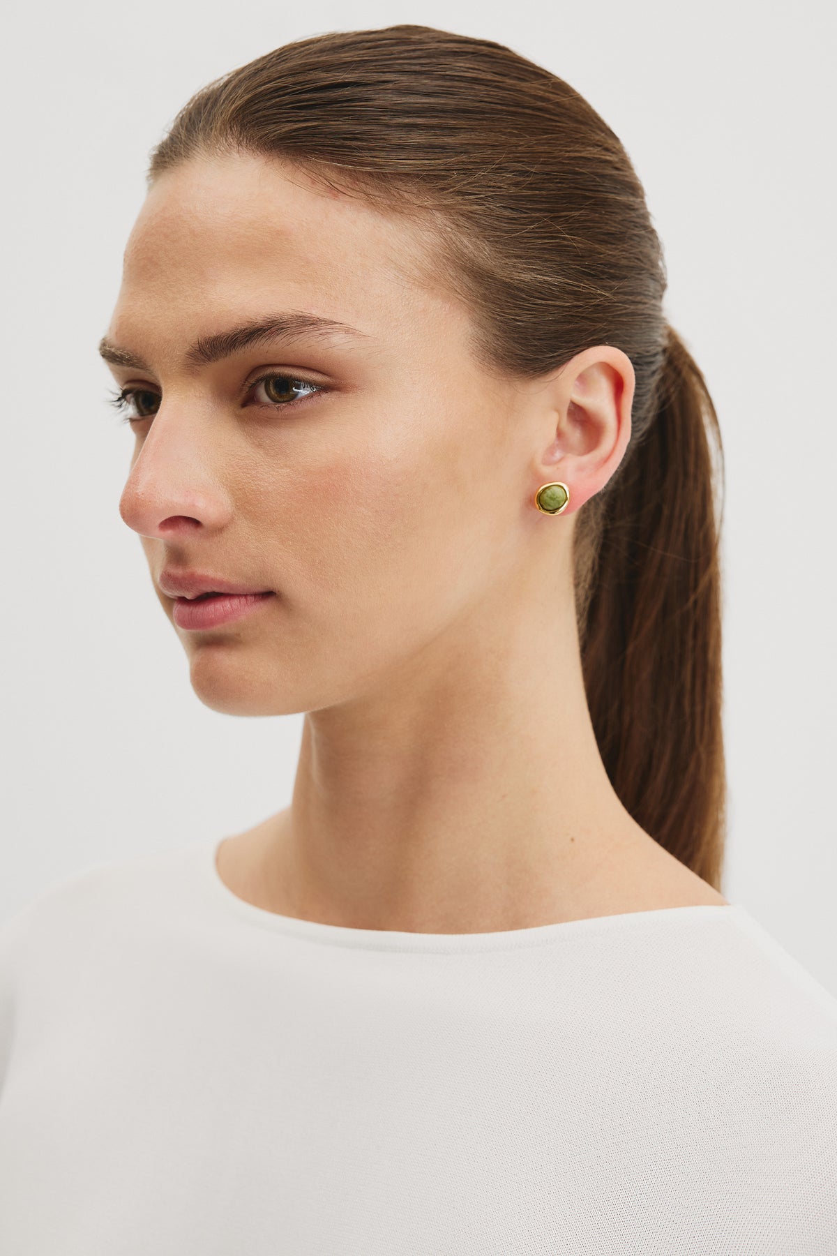 Nora Stone Stud