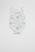 Organically Grown Cotton Sleeveless Jersey Bodysuit
