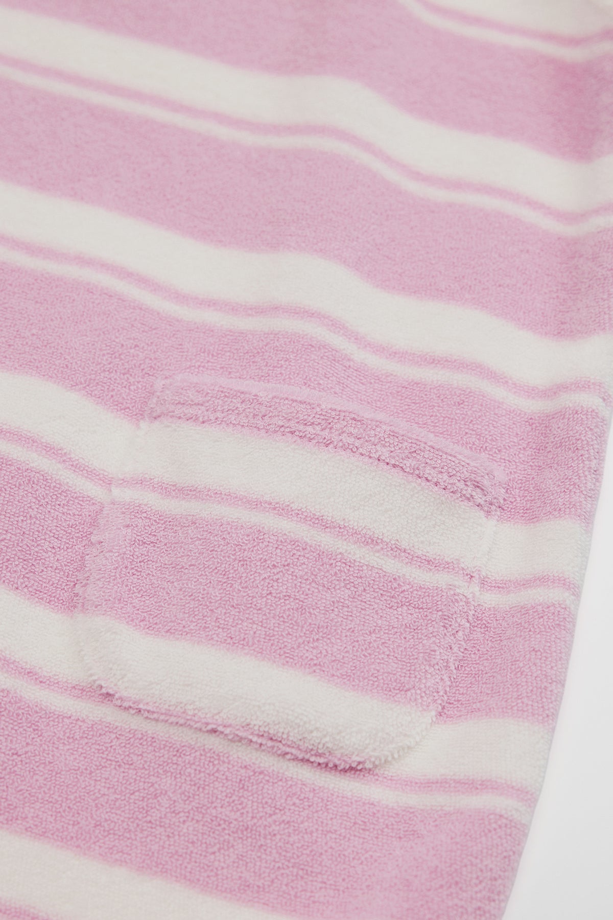 Australian Cotton Sleeveless Stripe Terry Romper