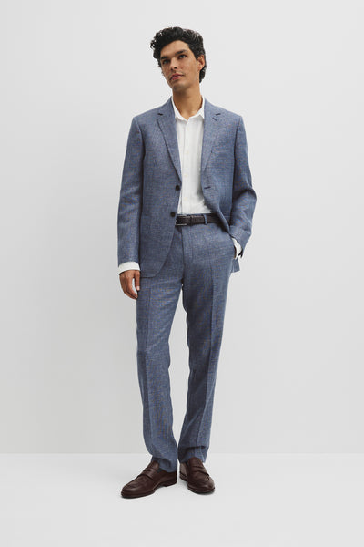 Regular Wool Houndstooth Pant
